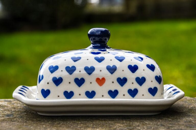 door county polish butter dish